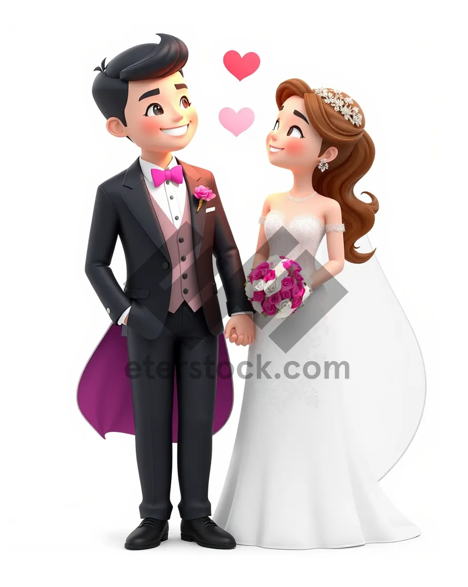 Picture of Silhouette Man Cartoon Business Suit Art Person