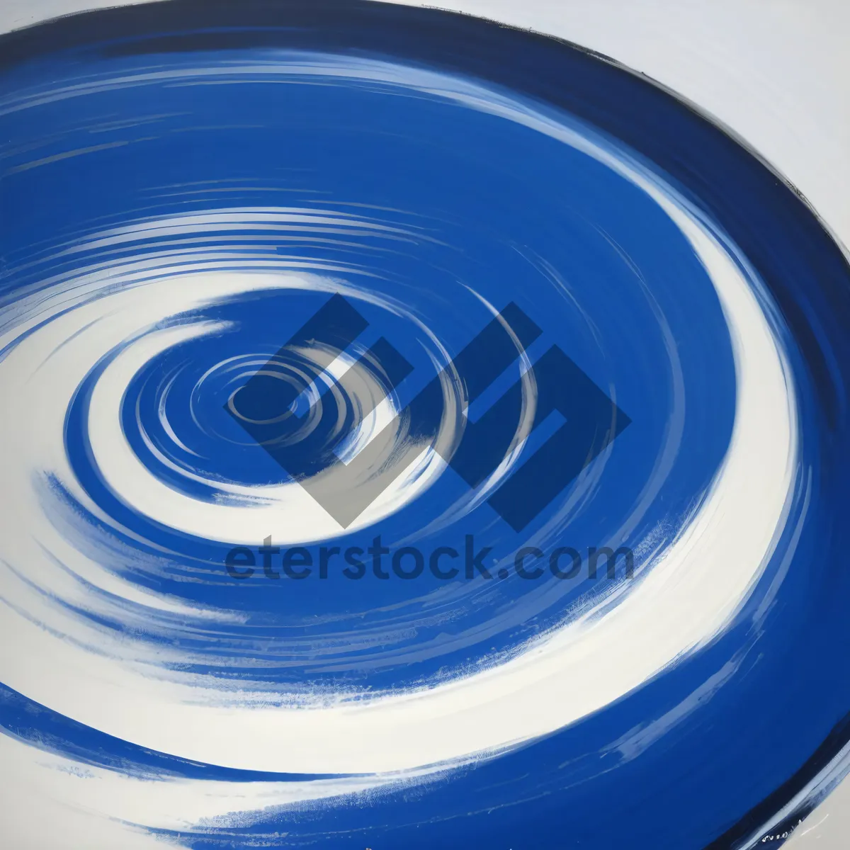 Picture of Rippling Liquid Bowl: Cool and Clean Circle Design