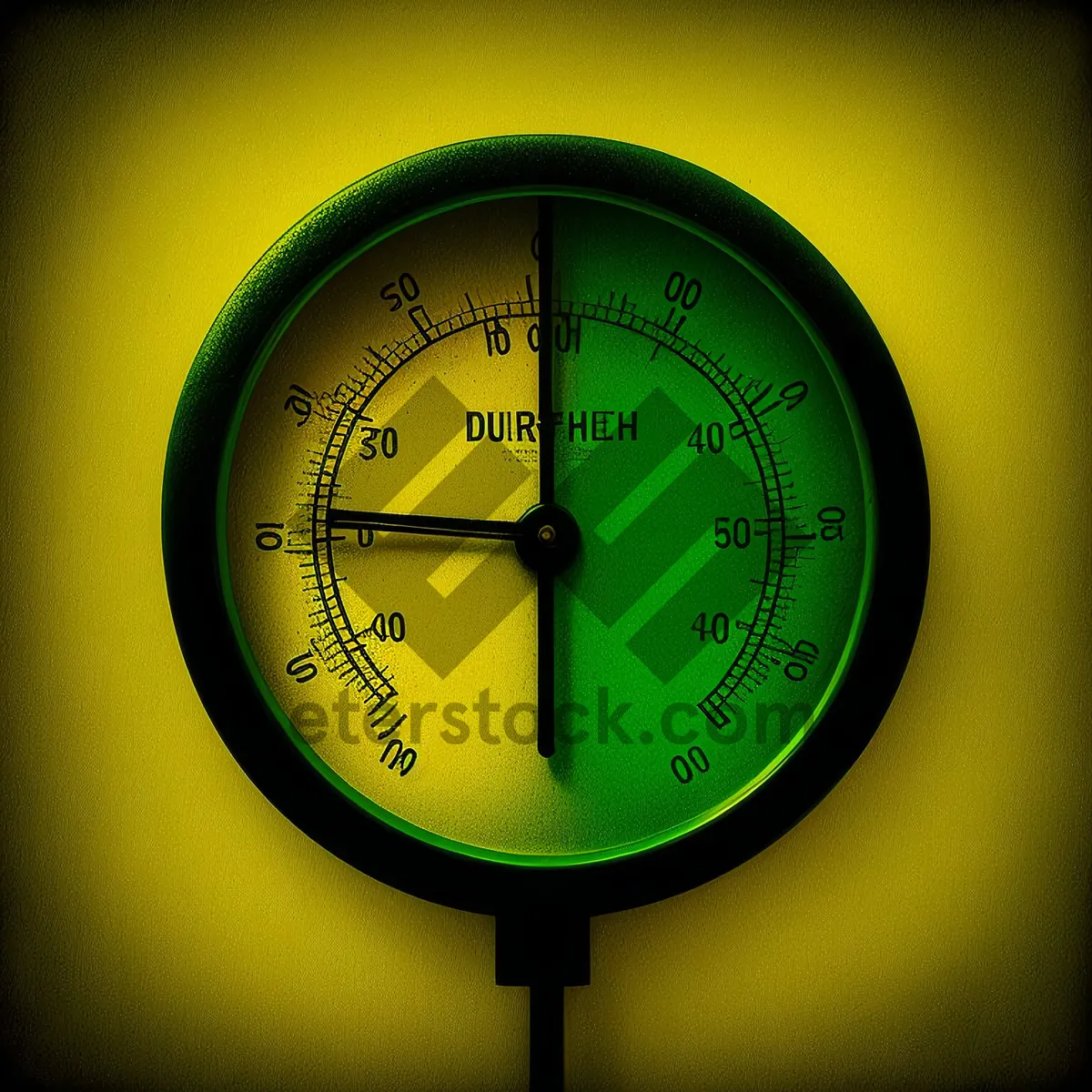 Picture of Analog wall clock with precise time measurement