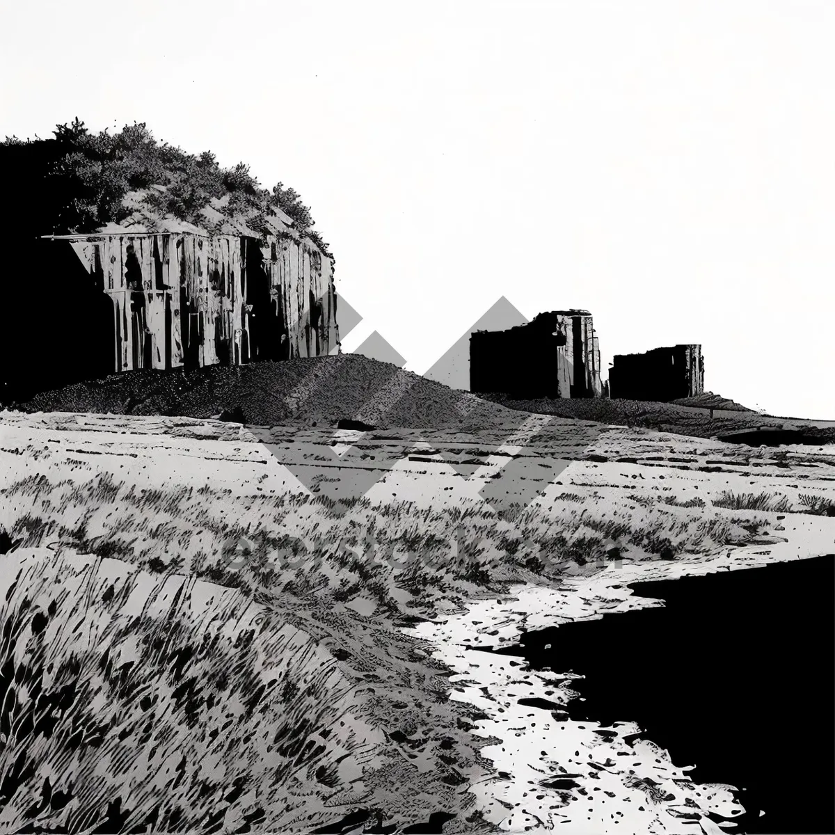 Picture of Ancient Megalith Fortress: Landmark of History