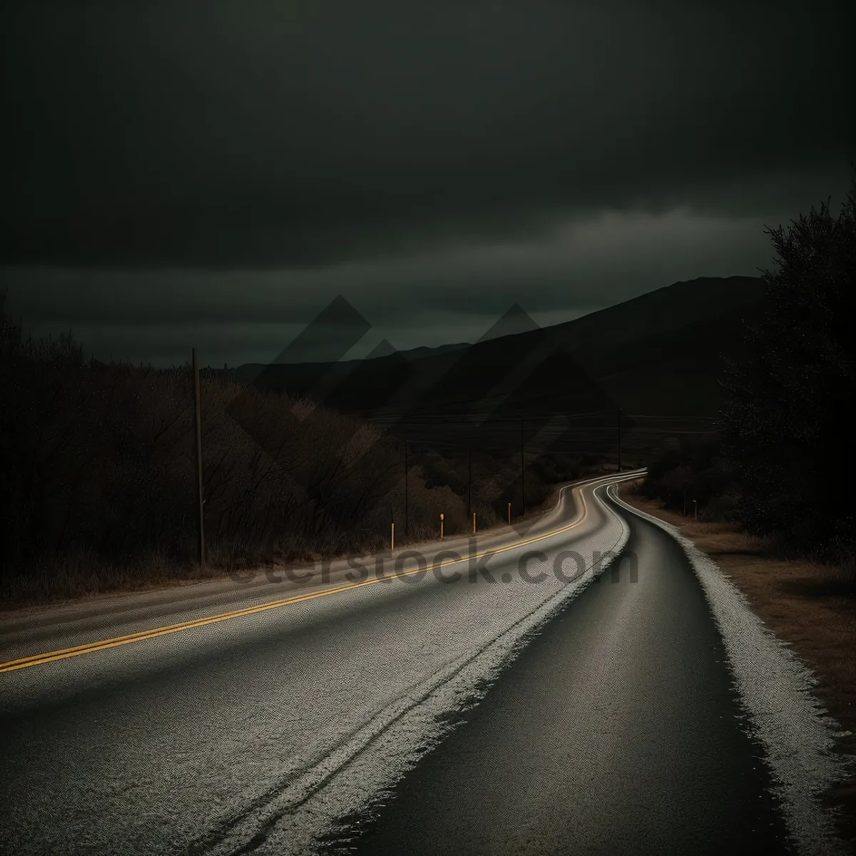 Picture of Endless Horizon: Speeding on the Open Road