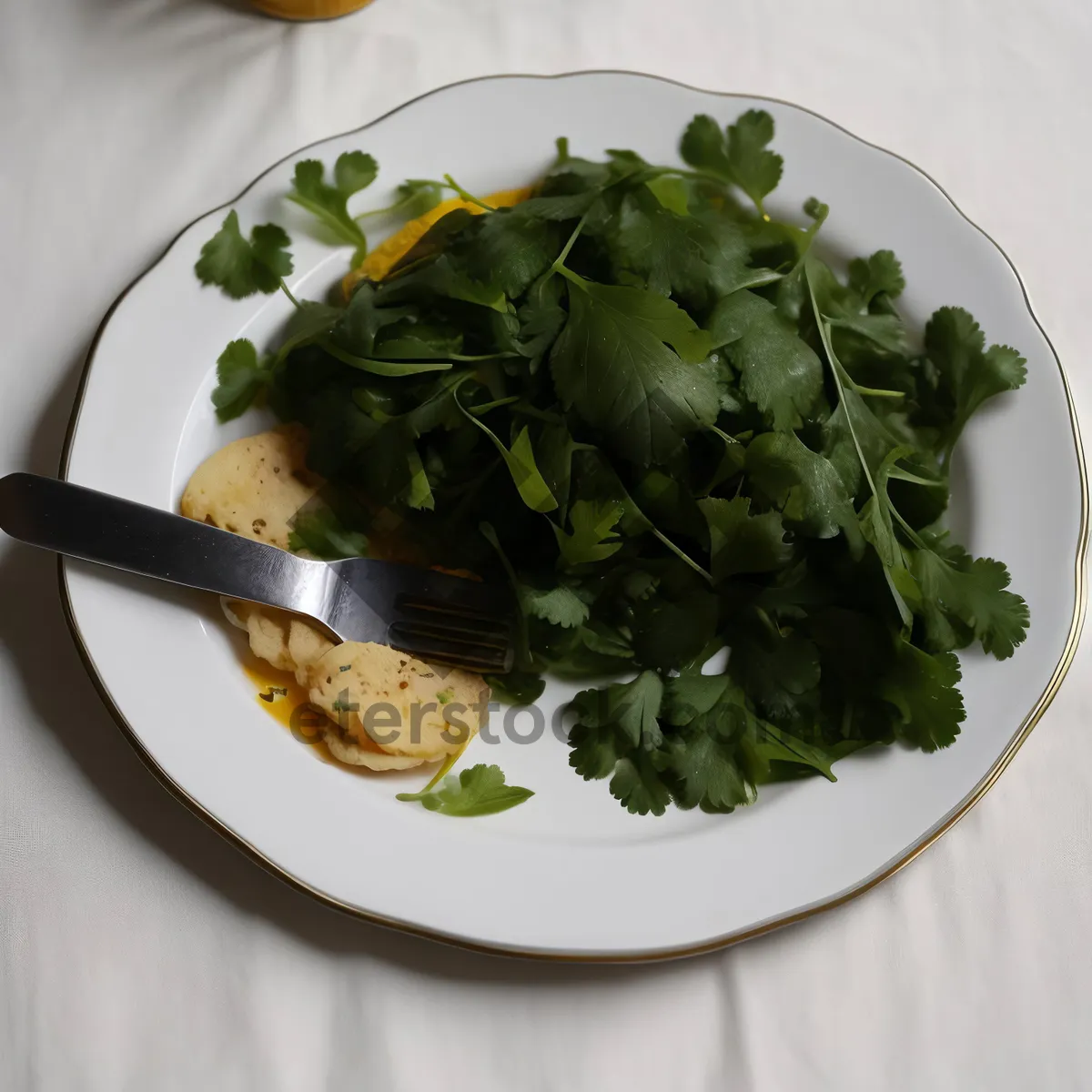 Picture of Healthy Vegetable Salad with Fresh Ingredients