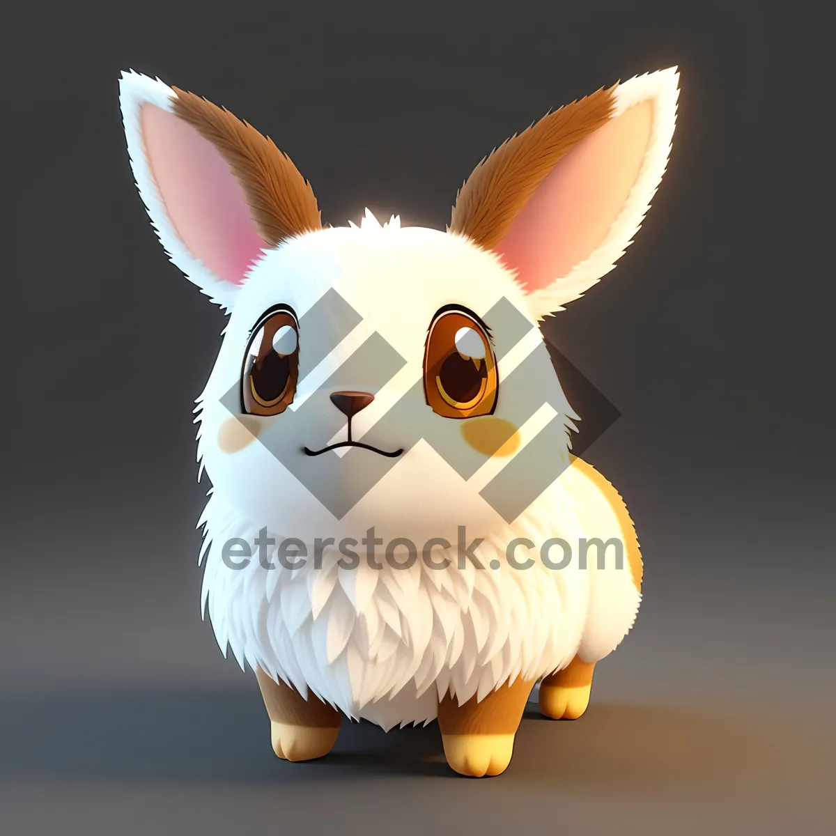 Picture of Cute Bunny Piggy Bank Toy for Easter Savings