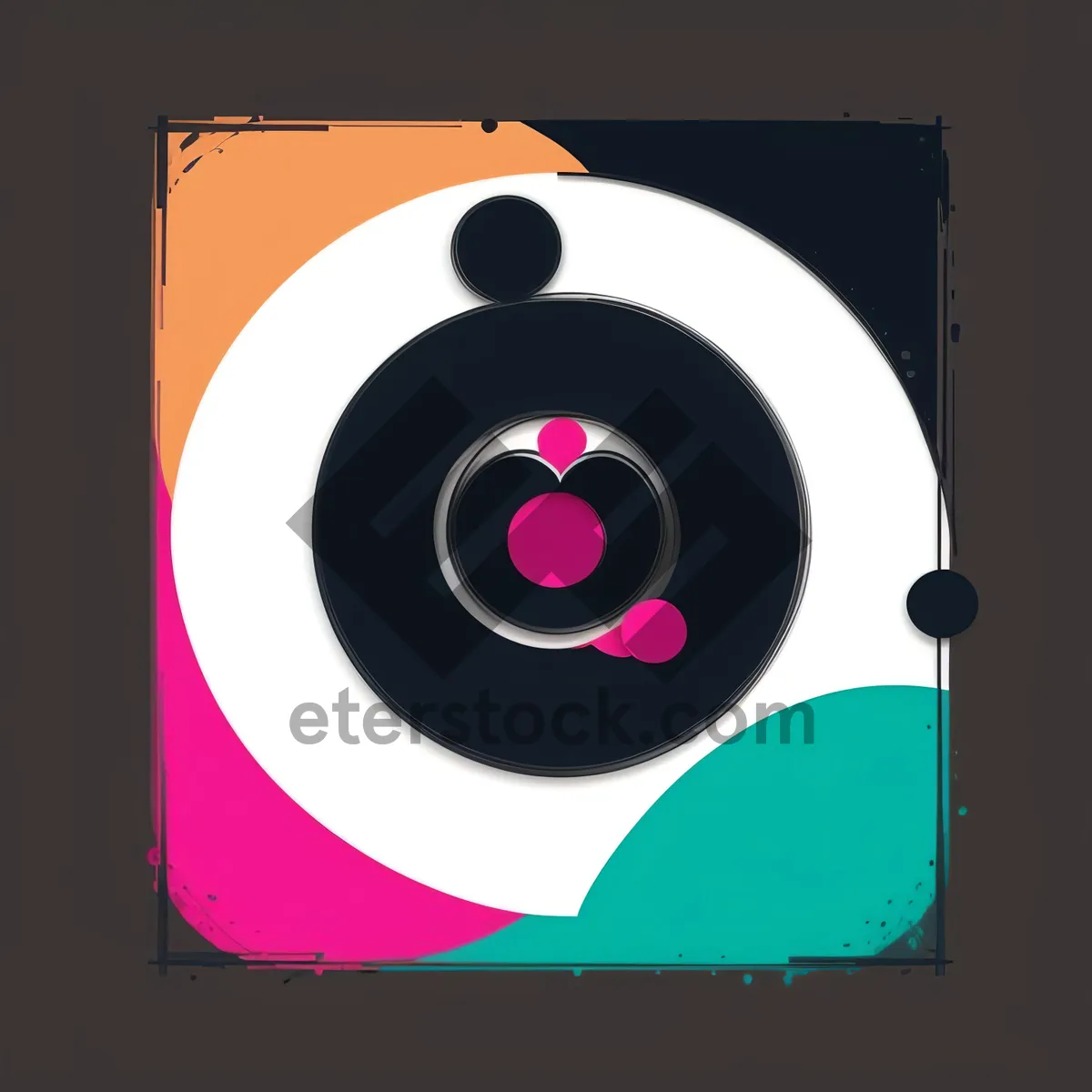 Picture of Digital Music Circle - Stereo Phonograph Record Design