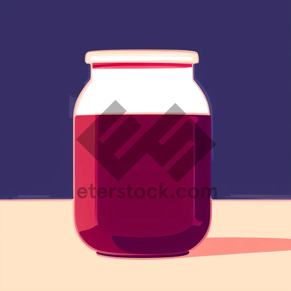 Picture of Prescription Drug Icon in Glass Bottle with Label