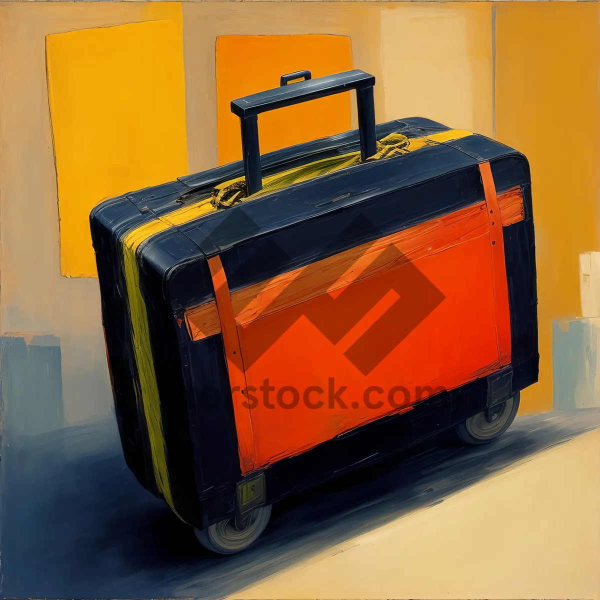 Picture of Vintage Metal Toaster in Briefcase