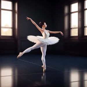 Graceful Motion: Modern Dancer Poses with Elegance