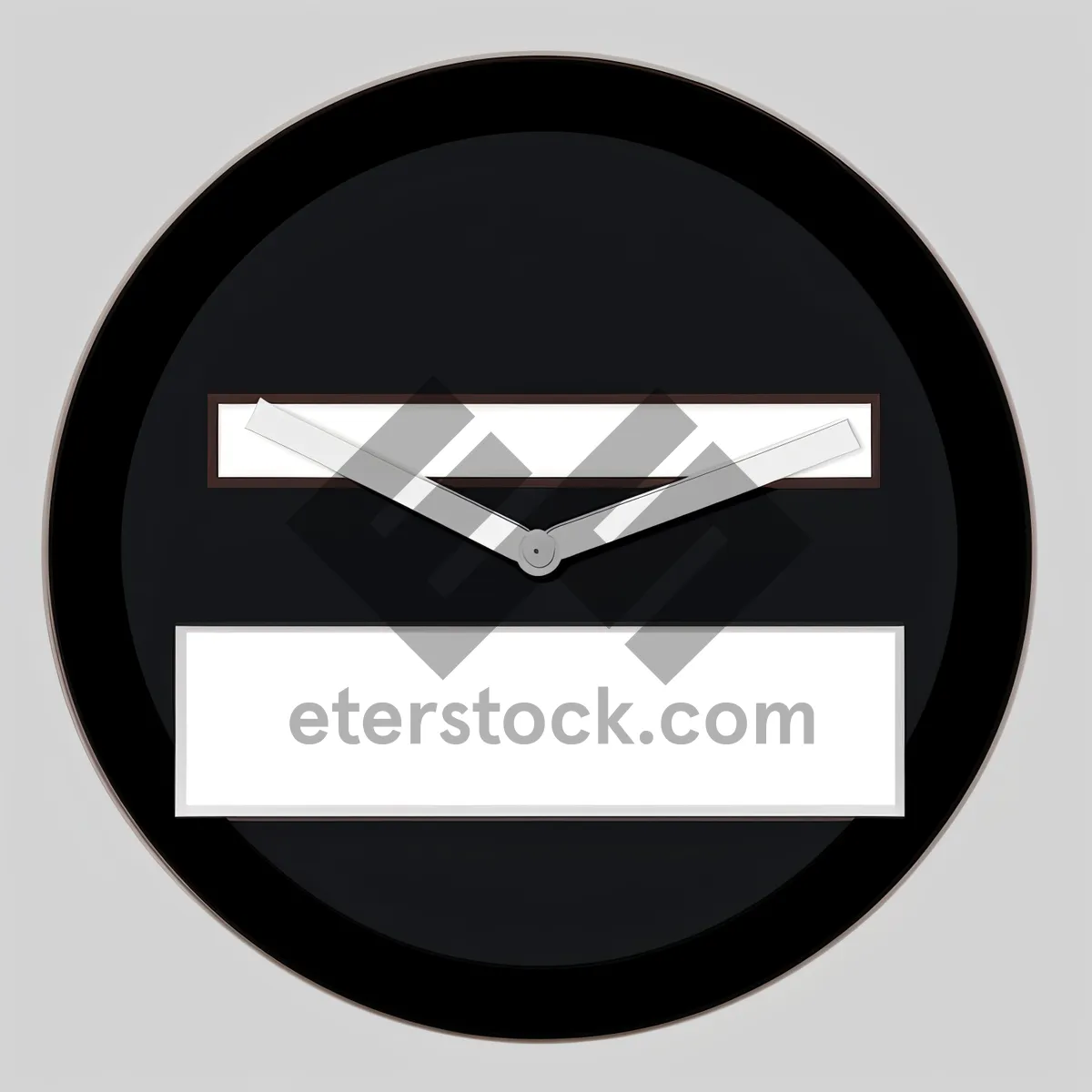 Picture of Web Button: Shiny Black Round Icon