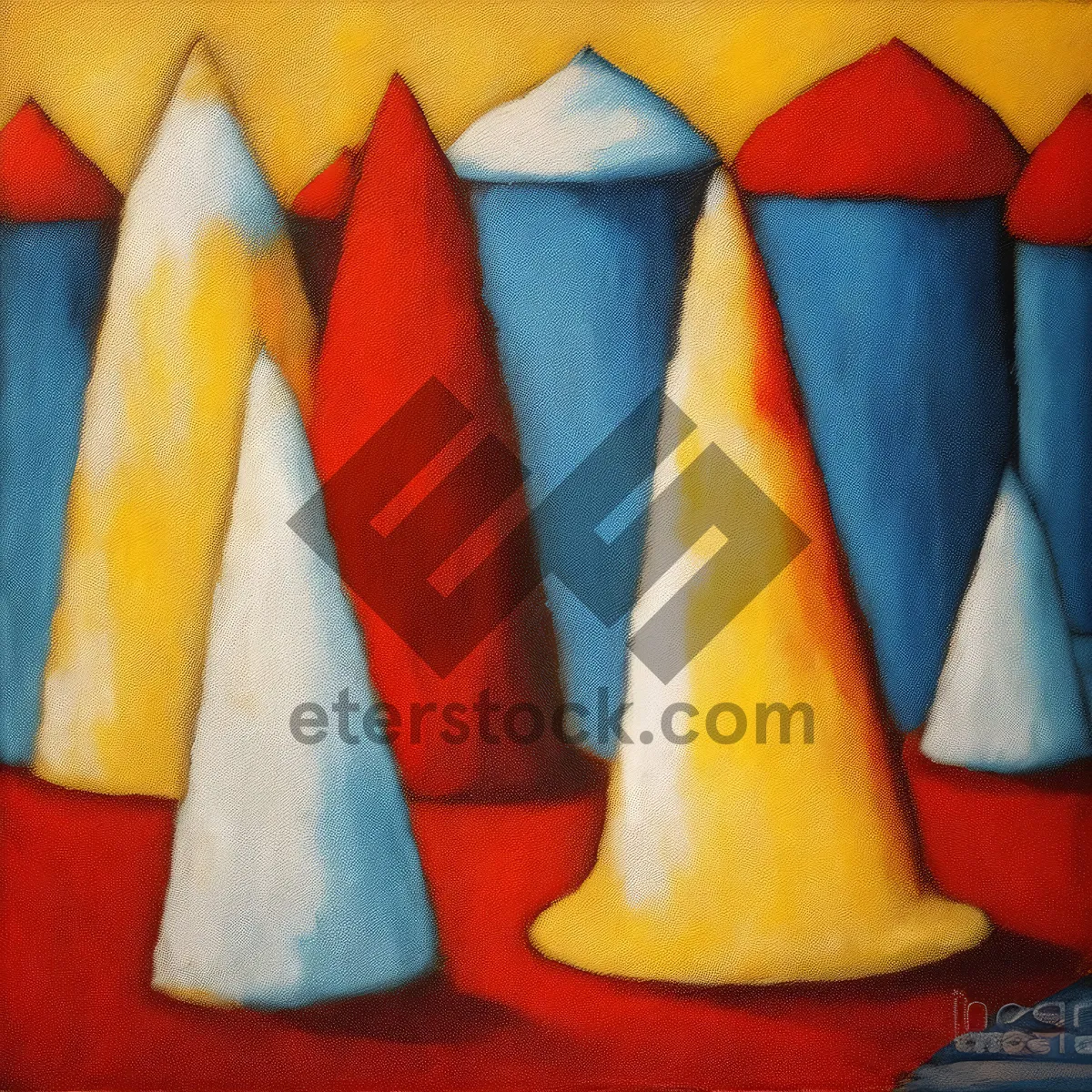 Picture of Brightly colored group of art pencils