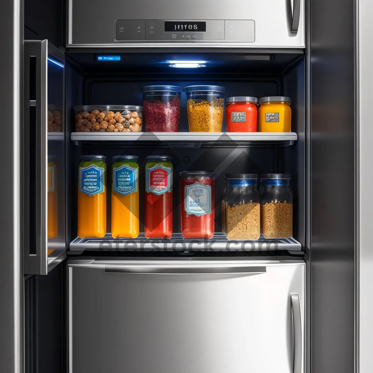 Picture of Modern Vending Machine in a Cafeteria