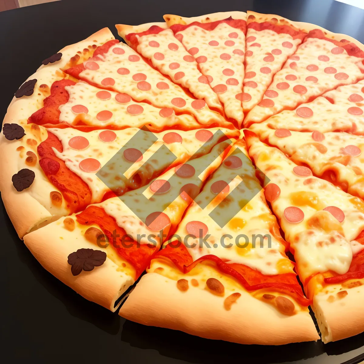 Picture of Savory Cheesy Pepperoni Pizza Delight