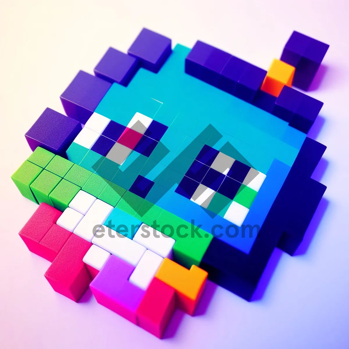 Picture of Pixel Mine: 3D Toy Excavation Cube Blocks