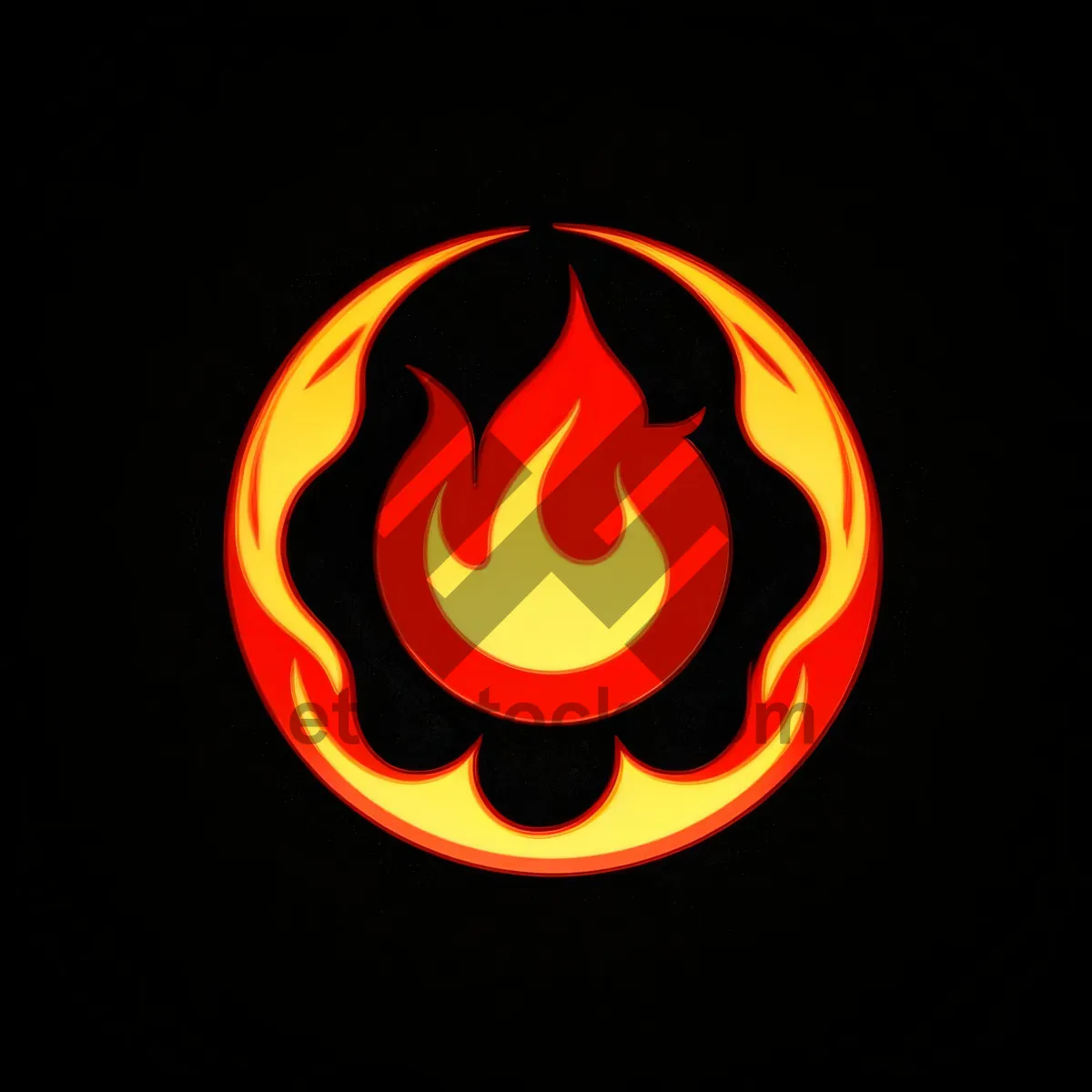 Picture of Blazing Pumpkin Button: Scary Halloween Treat