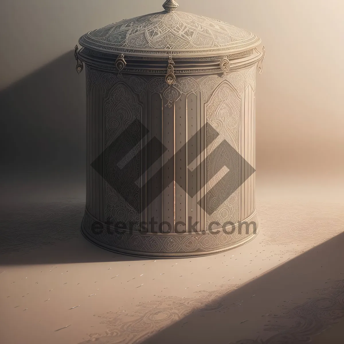 Picture of Metal Coffee Pot Container