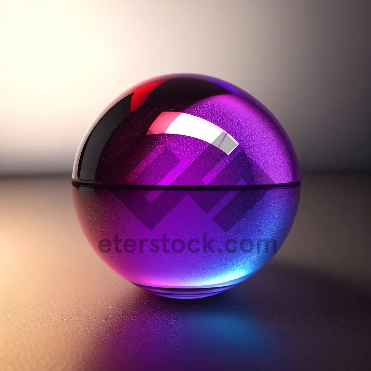 Picture of Shiny Web Button Set with Glass Reflection