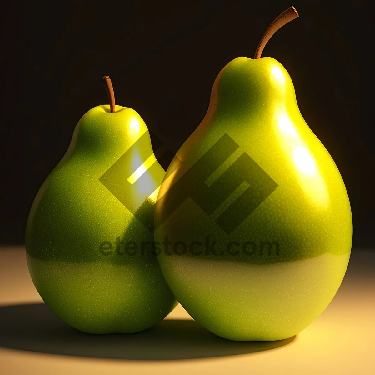 Picture of Fresh, Juicy Pear and Apple Delight