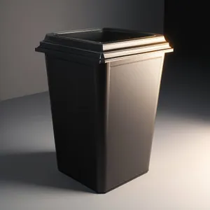 Container Bin - 3D Paper Shredder Device