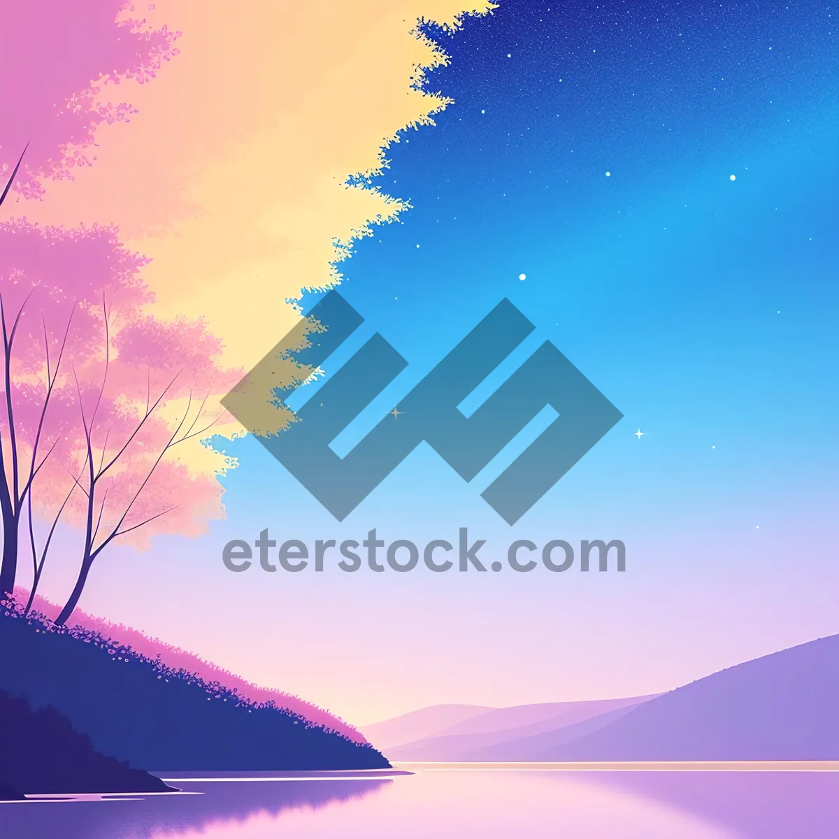 Picture of Starry Sunlight: Celestial Body in Vibrant Sky