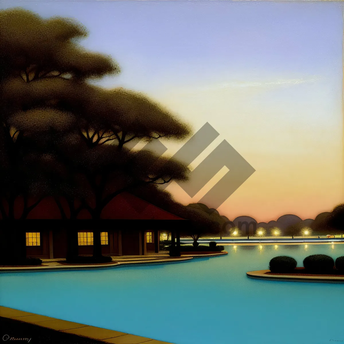Picture of Serene Sunset Retreat on Coastal Resort