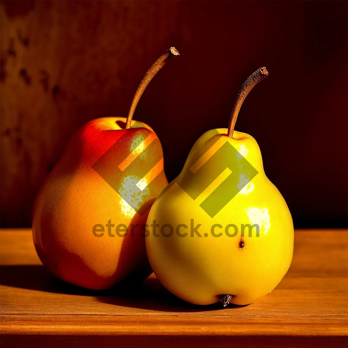Picture of Sweet and Juicy Yellow Pear - Fresh and Healthy Fruit