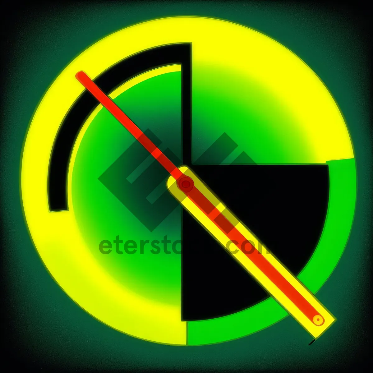 Picture of Black Round Web Button: Shiny Metal Symbol