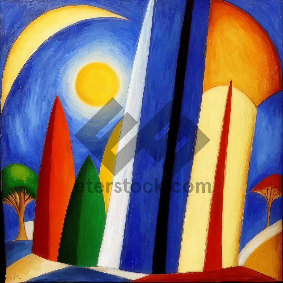 Picture of Colorful Air Balloon Crafts with Shock Absorber Design