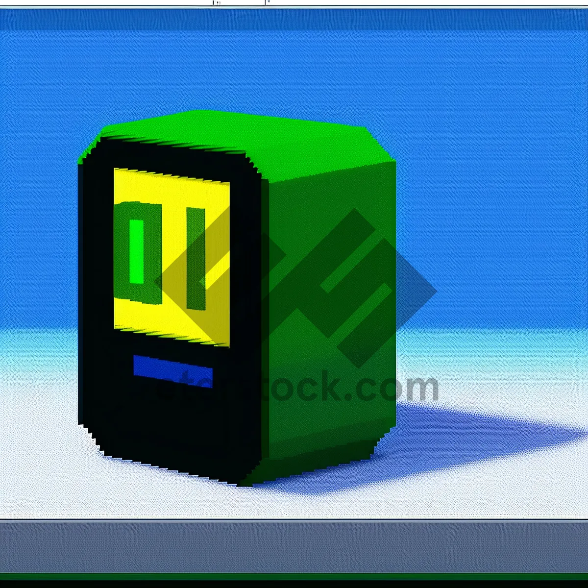 Picture of Timepiece Sharpener: 3D Digital Clock in a Box