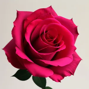 Romantic Pink Rose Blossom Bouquet