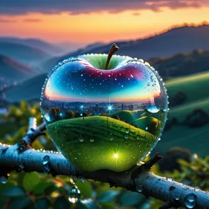 Fresh Apple Beetle Healthy Diet Fruit Hip