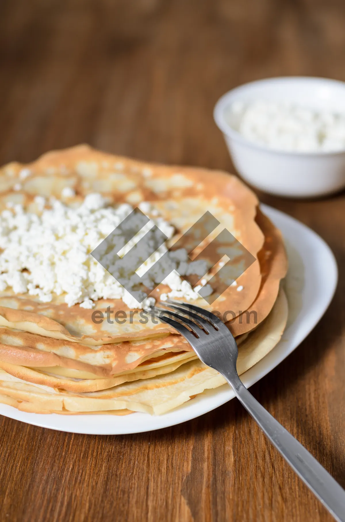 Picture of Healthy Breakfast Bowl with Delicious Pastries