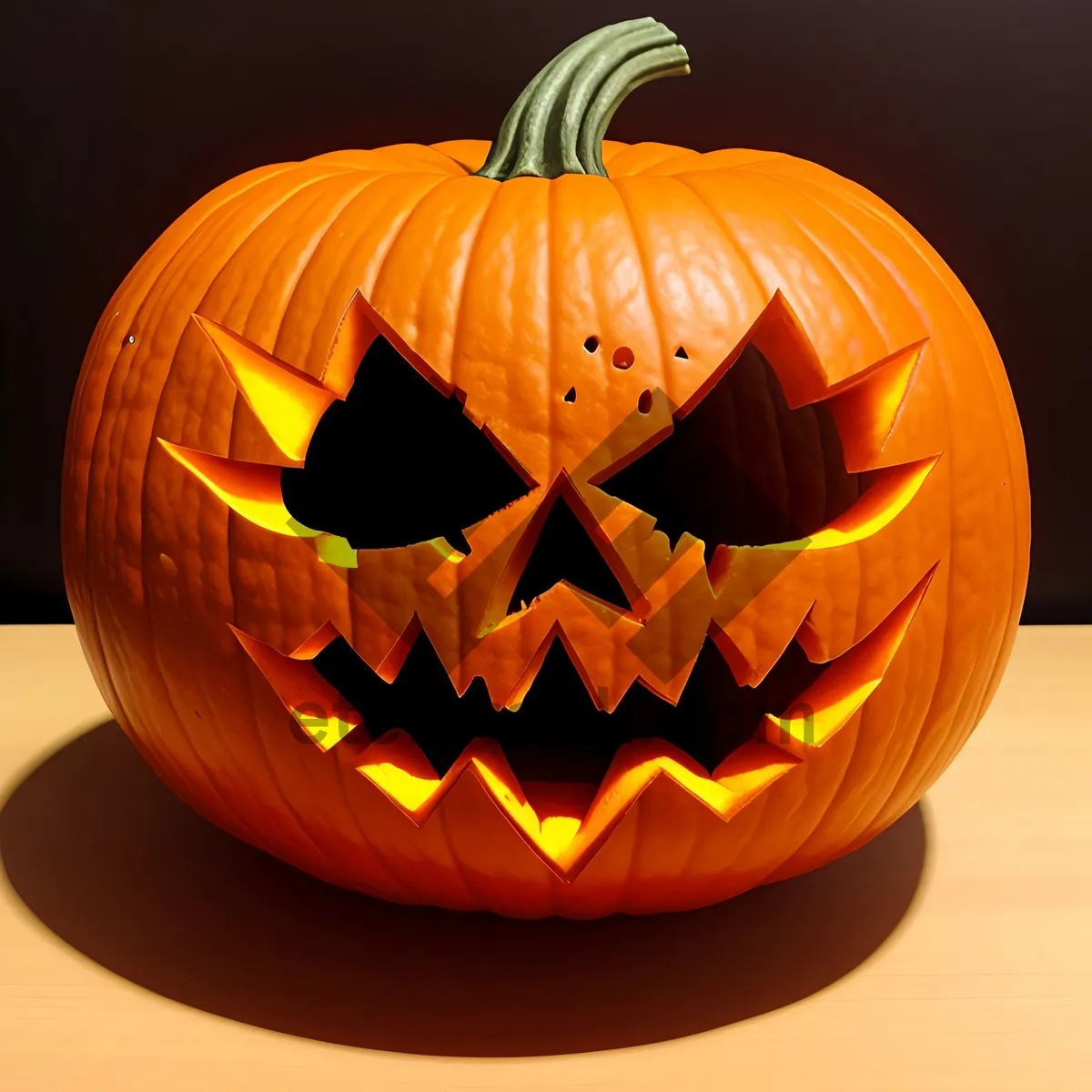 Picture of Glowing Jack-O'-Lantern Illumination for Halloween