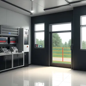 Modern Sliding Door in Contemporary Interior