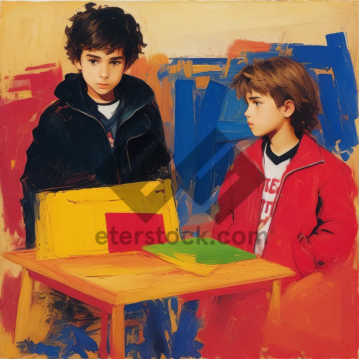 Picture of Smiling teacher and student in classroom