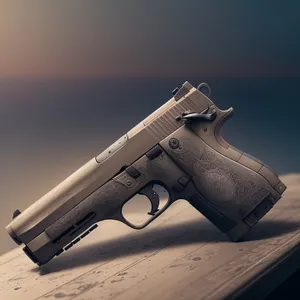 Desert Revolver: Metal Handgun for Dangerous Situations