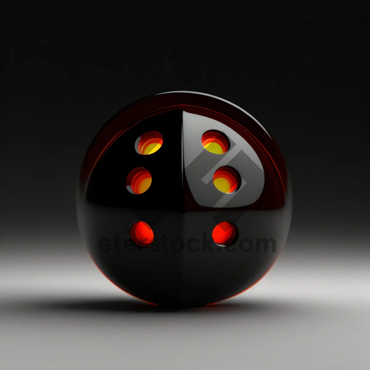 Picture of Colorful Billiard Balls Set in Action