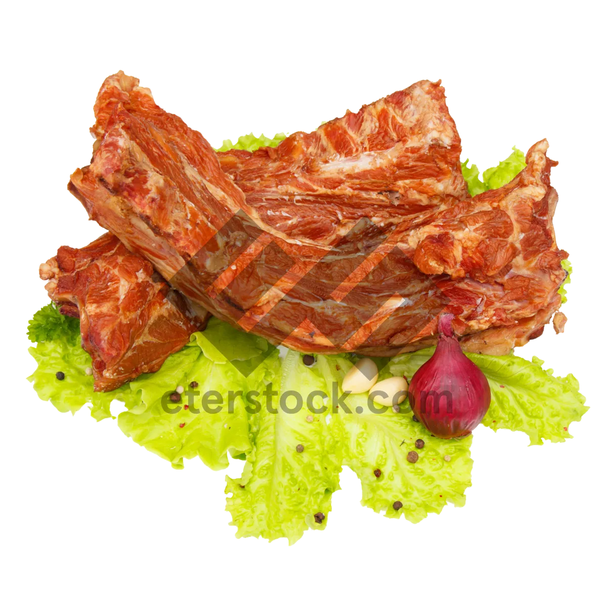 Picture of Fresh Tasty Beef Meal Snack