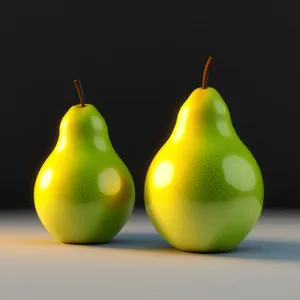 Refreshing Fruity Delight: Yellow Apple and Pear Candle