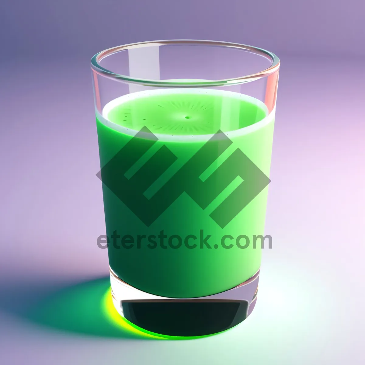 Picture of Refreshing Citrus Juice in Glass Mug