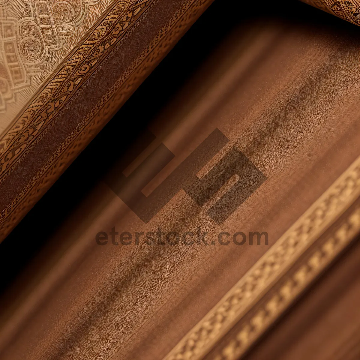 Picture of Vintage Bookbinding with Distinctive Texture and Ornamental Pattern