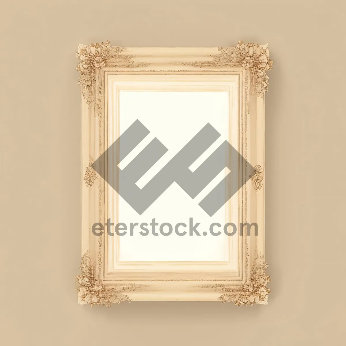 Picture of Gilded Baroque Frame - Vintage Ornate Border