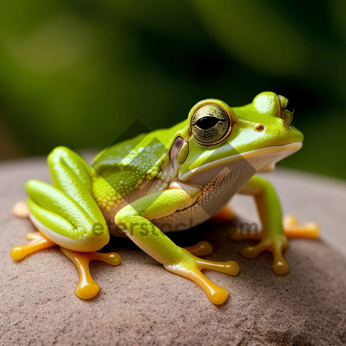 Picture of Vibrant-Eyed Treefrog in the Wild