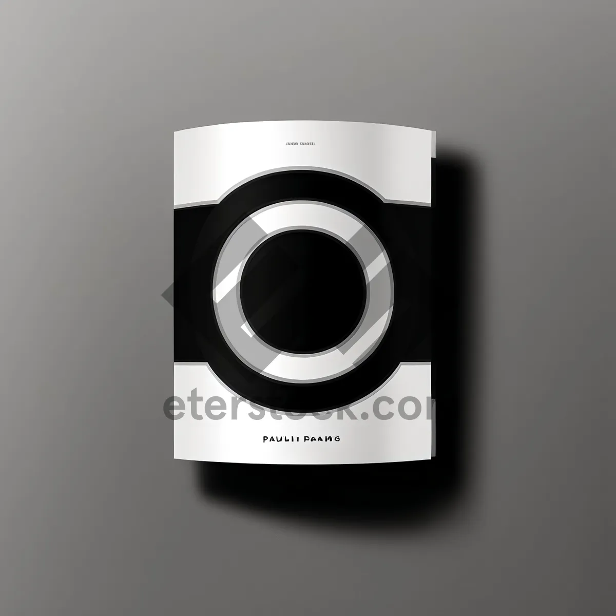 Picture of Modern black stereo speaker with camera device