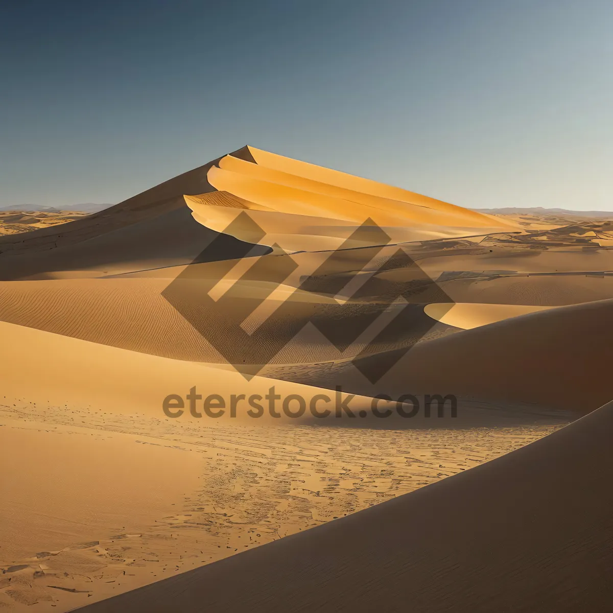 Picture of Majestic Desert Dunes - A Captivating Journey Through Morocco's Sandy Landscape