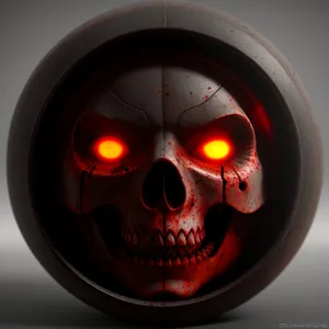 Spooky Halloween Jack-o'-Lantern Glow