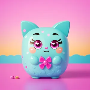 Cute Pink Piggy Bank Toy - Saving Money in Style!