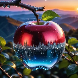 Fresh and Juicy Apple for a Healthy Diet