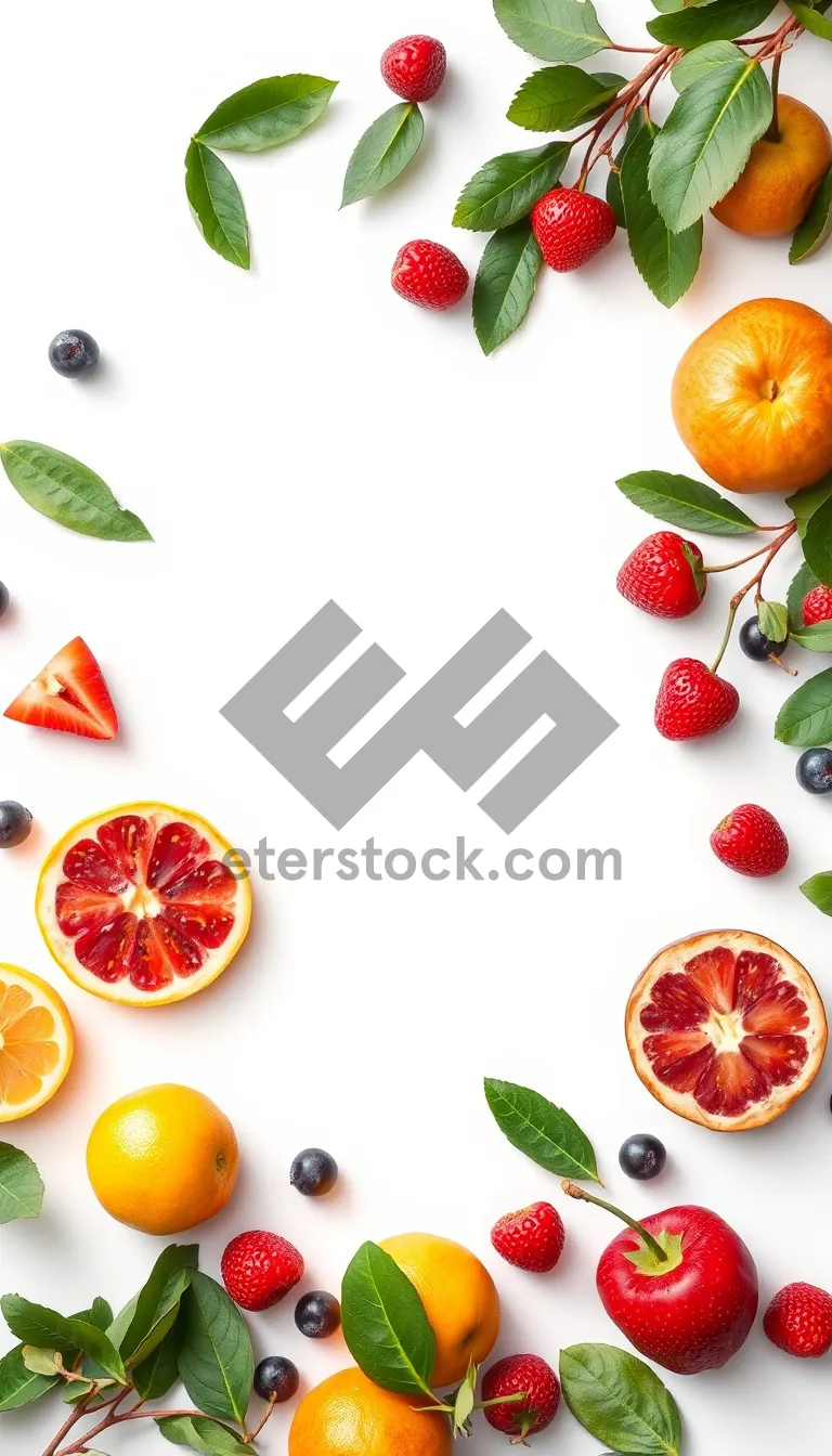 Picture of Fresh and Healthy Fruit Collection