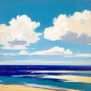 Serene Tropical Beach Paradise under Sunny Skies