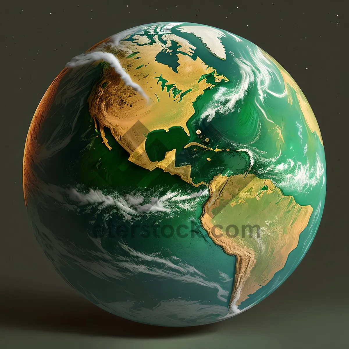 Picture of World Globe Map - Global Celestial Sphere