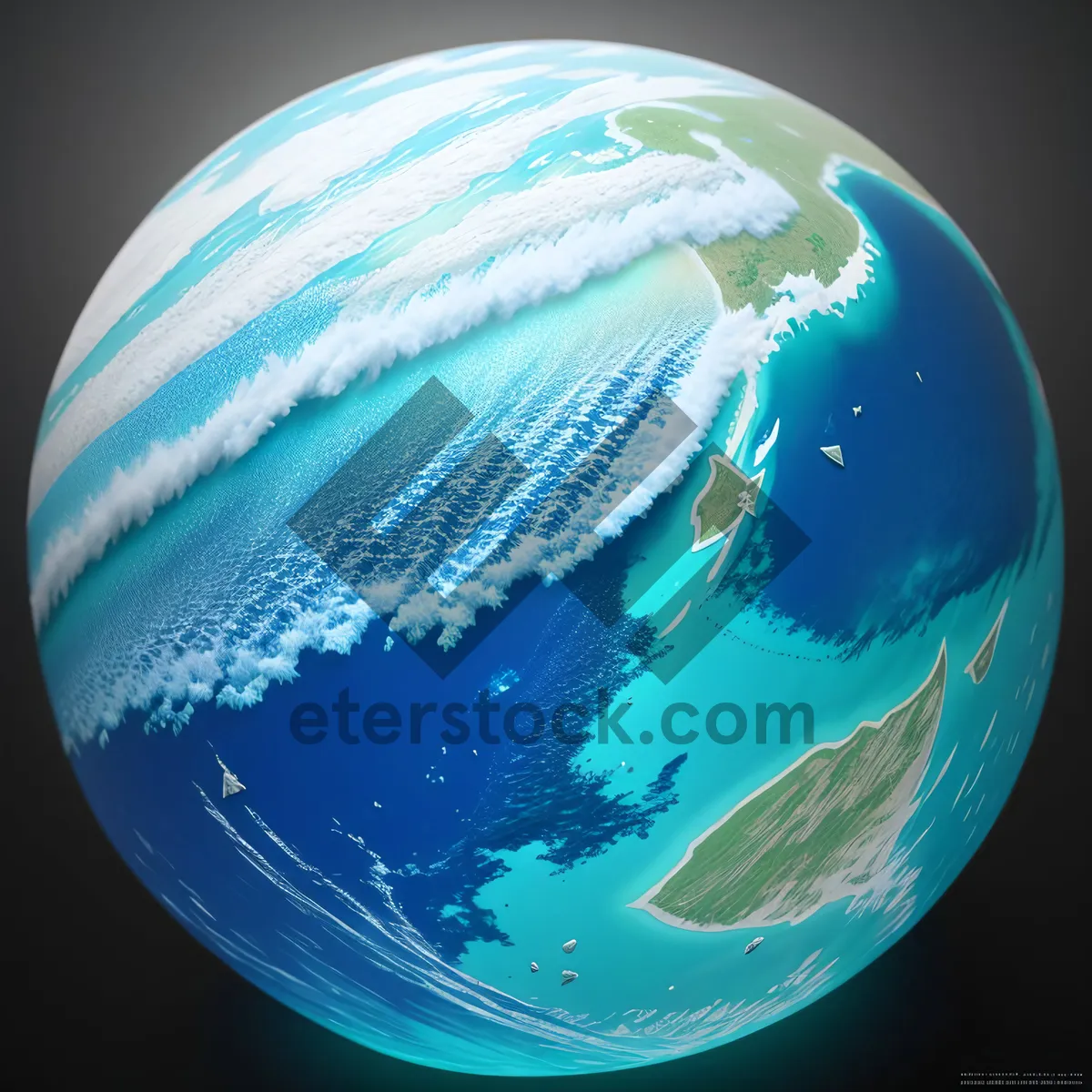 Picture of Globe of Earth, the Celestial Sphere